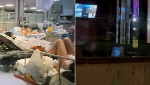 Pazienti ammassati nei sotterranei, vigilantes che dormono. Una notte negli ospedali di Roma (VIDEO)