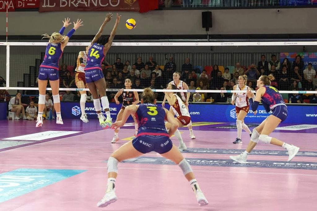 Roma Volley Club poco incisiva contro Scandicci: i play-off rimangono a un punto