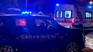 Lite in strada finisce nel sangue, colpito con un sasso in faccia