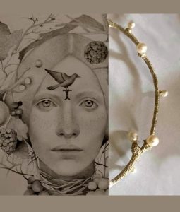 "Sinopie", la pittura di Emiliano Alfonsi a Roma Jewelry Week
