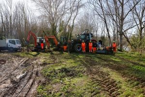 Tevere: partito il cantiere per il primo parco di affaccio giubilare
