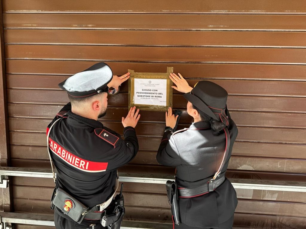 Don Bosco, Cinecittà e Appio Latino sotto controllo: i carabinieri chiudono un locale