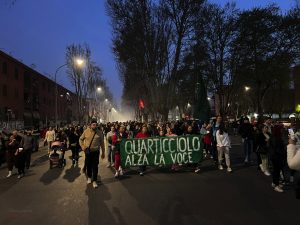 Dopo gli sgomberi il Quarticciolo scende in strada. Bloccate via Prenestina e la Togliatti