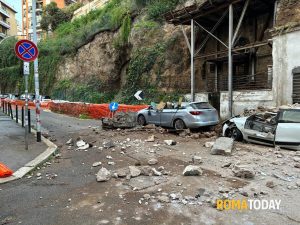Crollo di un muro a Monteverde. I cittadini aspettano ancora la messa in sicurezza