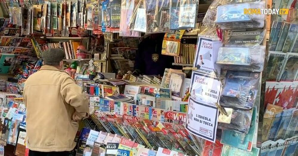Edicolanti, monta la protesta: annunciata la manifestazione in Campidoglio