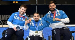 Frascati Scherma, Paolucci bronzo a squadre ai campionati europei paralimpici
