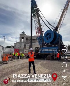 Metro C a piazza Venezia, Gualtieri sul cantiere: "Ecco come lavora l'idrofresa più grande d'Europa"