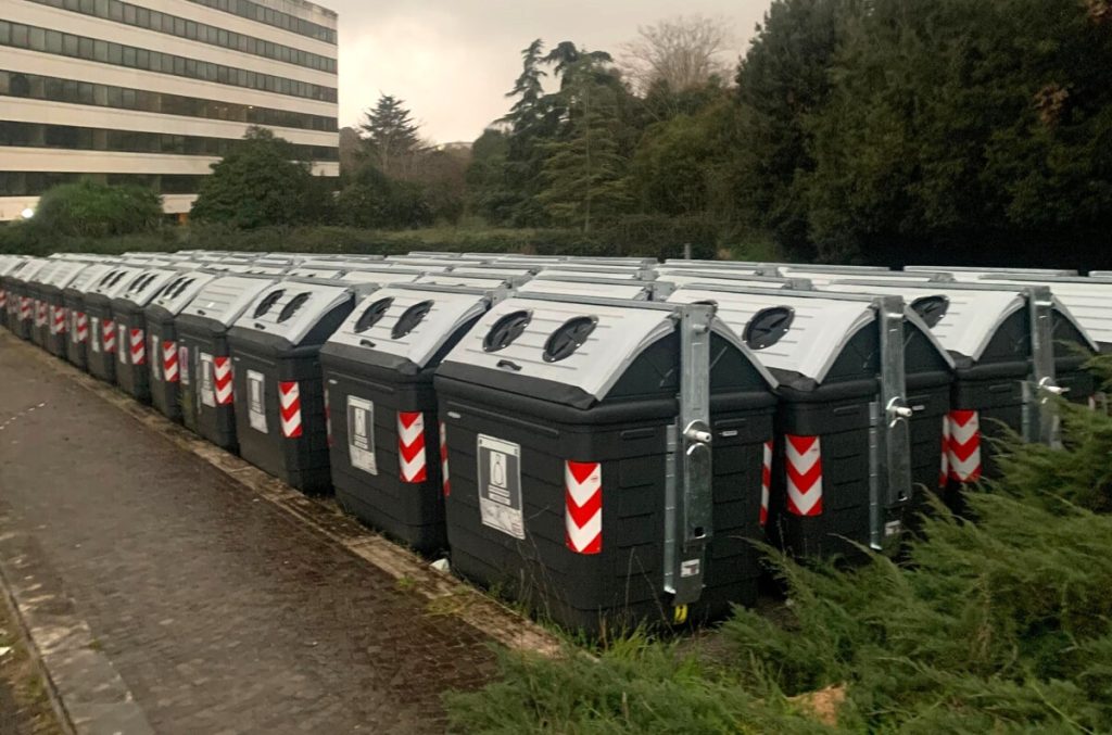 Nuovi cassonetti per la raccolta indifferenziata nel municipio VIII: la mappa delle zone interessate