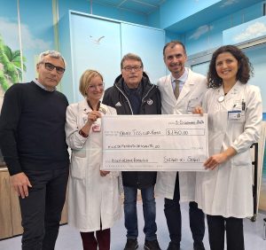La Boreale per il sociale: il club di Serie D fa una donazione all'Ospedale Gemelli