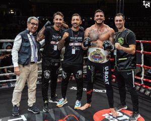 Mattia Faraoni contro K-Jee al The Arena