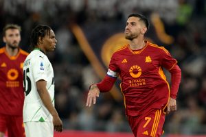Roma-Sassuolo 1-0: Pellegrini ispirato, Aouar timido
