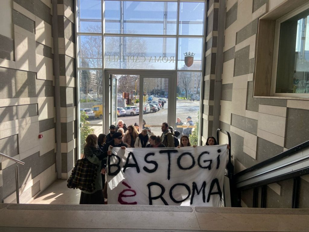 "Bastogi è Roma": la protesta dei residenti arriva al Dipartimento delle Politiche Abitative