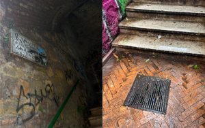 Scale al buio, gradini rotti, mura imbrattate. Da Monteverde l'appello per il decoro