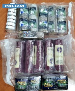 Tivoli Terme, arrestato pluripregiudicato per spaccio. Sequestrati oltre 7 kg di droga tra cocaina, hahish e marijuana
