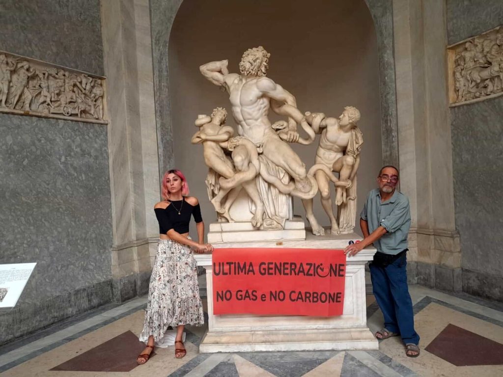 Blitz ambientalista ai Musei Vaticani: attivisti condannati a 9 mesi e 28mila euro di risarcimento