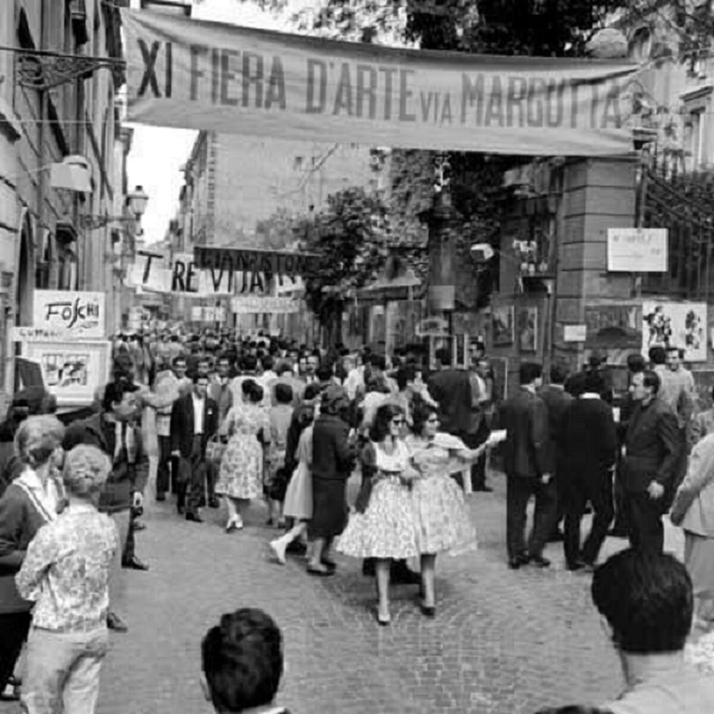 121esima edizione dei Cento Pittori Via Margutta
