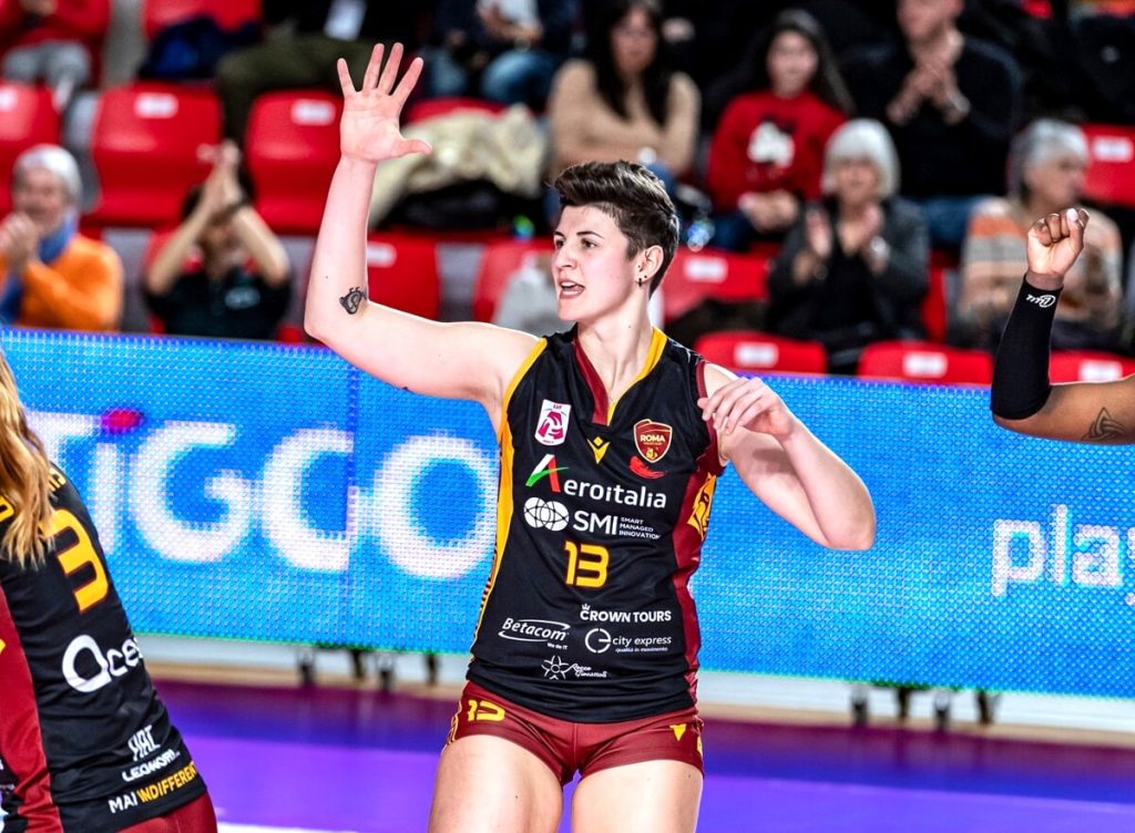 Giulia Melli è la prima conferma della Roma Volley Club 2024-2025