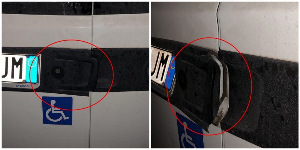 Derby Roma-Lazio, gli accompagnatori dei tifosi disabili: "Danneggiato nostro mezzo fuori dall'Olimpico"