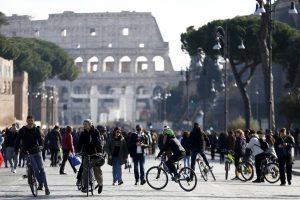 Le strade chiuse a Roma sabato 20 e domenica 21 aprile
