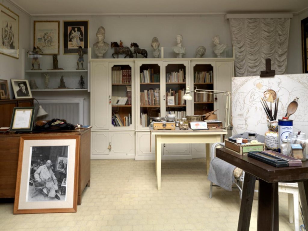 Visita alla casa del pittore Giorgio de Chirico