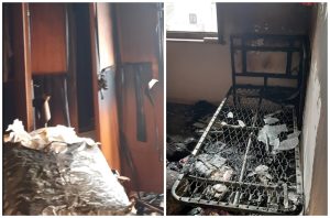 Va a fuoco un appartamento al secondo piano: intossicata un'anziana