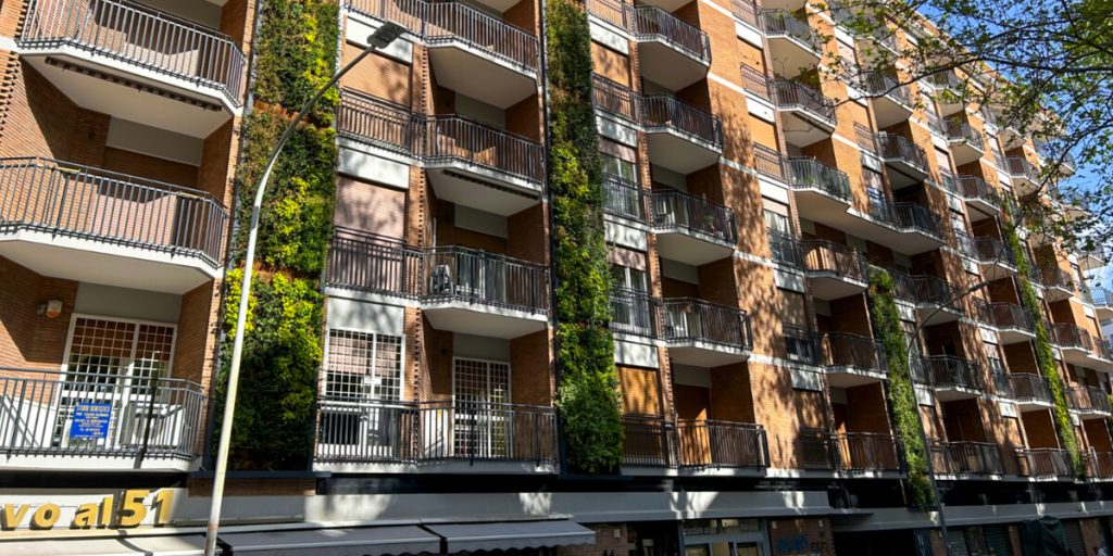 Facciata "green" e spazi di co-working. Ecco il palazzo del futuro nel cuore di Trastevere