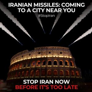 Il ministro israeliano avverte: "Fermiamo l'Iran, può colpire anche Roma"