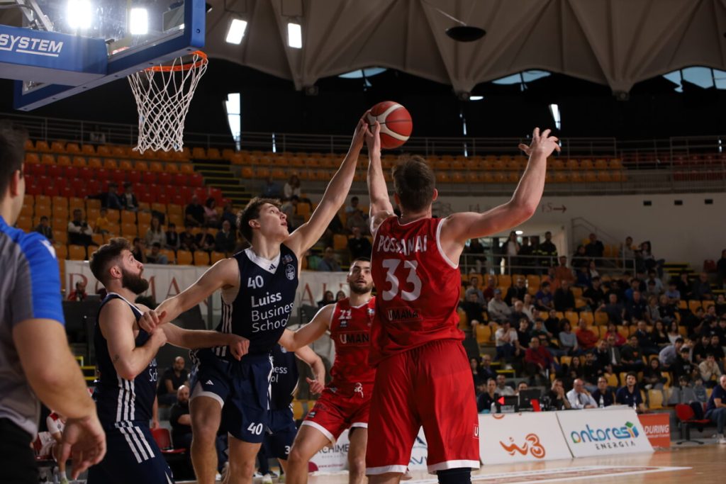 Il Palazzetto dello Sport è terra di conquista, la Luiss perde anche con Chiusi