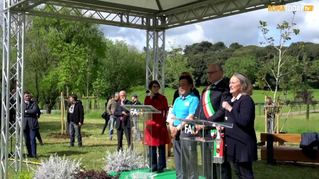 VIDEO | 80 nuove alberature a Villa  Pamphilj: è la biblioteca mondiale di alberi e fiori realizzata con la Fao