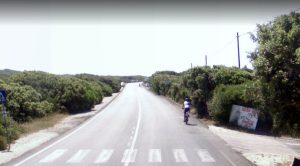 Incidente sulla Litoranea: furgone nel fossato, due feriti