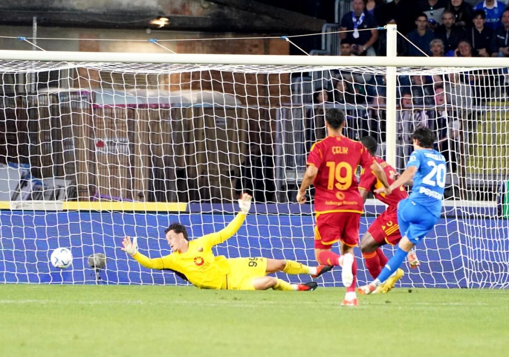 Empoli-Roma 2-1: Dybala non ispirato, Angeliño a due facce