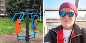 Cinecittà est, l’area fitness è dedicata a Claudio Pace: un punto di riferimento per il territorio