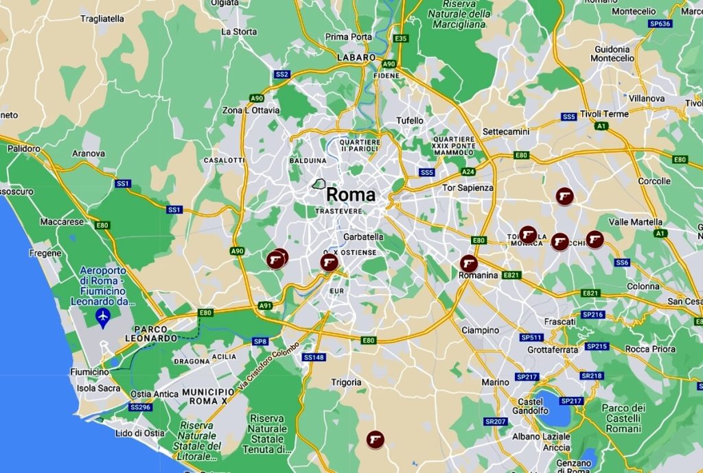 Far west Capitale, a Roma si spara: 3 morti e 7 gambizzati nel 2024. La mappa degli agguati