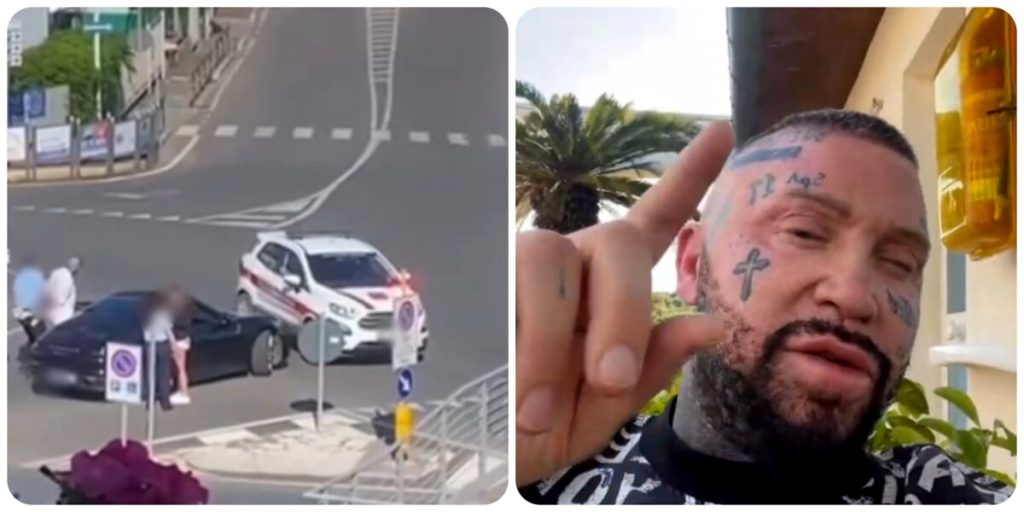 Sgommate con la Porsche a Porto Santo Stefano: il "Brasiliano" fermato dai vigili urbani