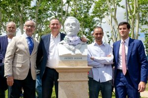Al Gianicolo inaugurato il busto di Andrés Aguiar, il garibaldino dimenticato per il colore della pelle