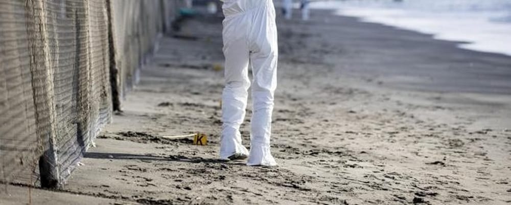 Choc sul litorale: trovato cadavere sulla battigia