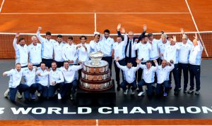 La Coppa Davis al Foro Italico: la cerimonia per lo storico successo azzurro