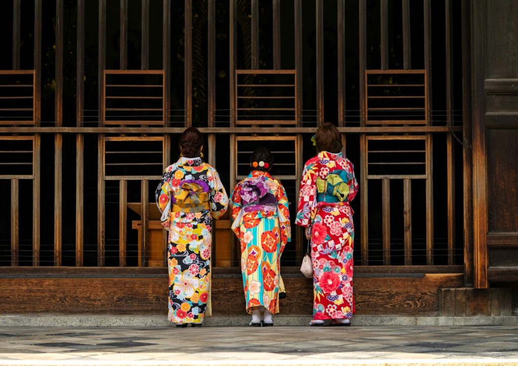 Kimono Fashion Show, sfilata di kimono nel dojo giapponese
