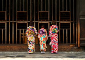 Kimono Fashion Show, sfilata di kimono nel dojo giapponese