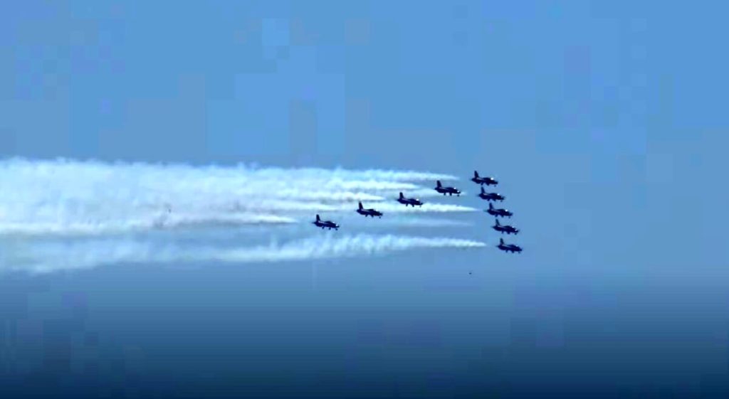 Perché oggi volano aerei militari sul cielo di Roma