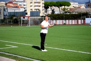 Il Gaeta e mister Davide Mancone proseguono insieme: ufficiale il rinnovo