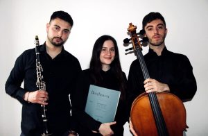 Trio Daphne in Gioia e poesia: concerto clarinetto, violoncello e pianoforte