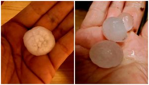 Maltempo, a Roma chicchi di grandine come palline da golf