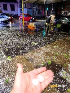 Lettori - Grandine in zona Marconi h21