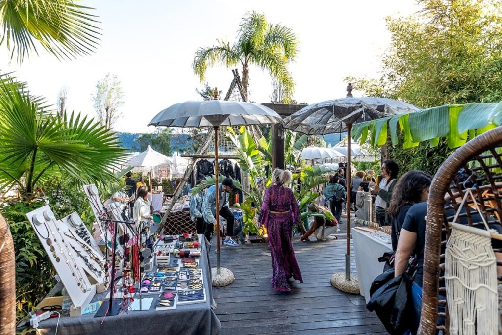 Hippie Market in un'oasi tropicale a Castel Gandolfo