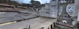 Labaro, via alla demolizione dell'ecomostro del parco di Colli d'Oro. A settembre la fine dei lavori