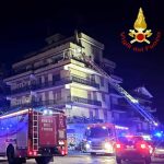 Incendio a Villa Spada: in fiamme un appartamento con 7 persone all’interno