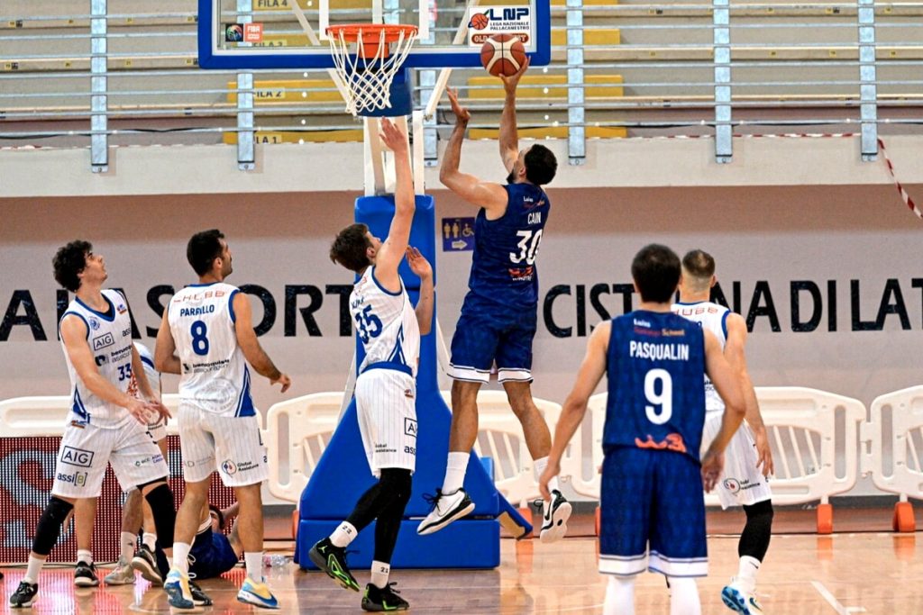 Serie A2, la Luiss Roma cade a Latina e complica la corsa salvezza