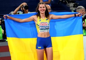 Mahuchikh la regina del santo in alto presente agli Europei di Atletica di Roma