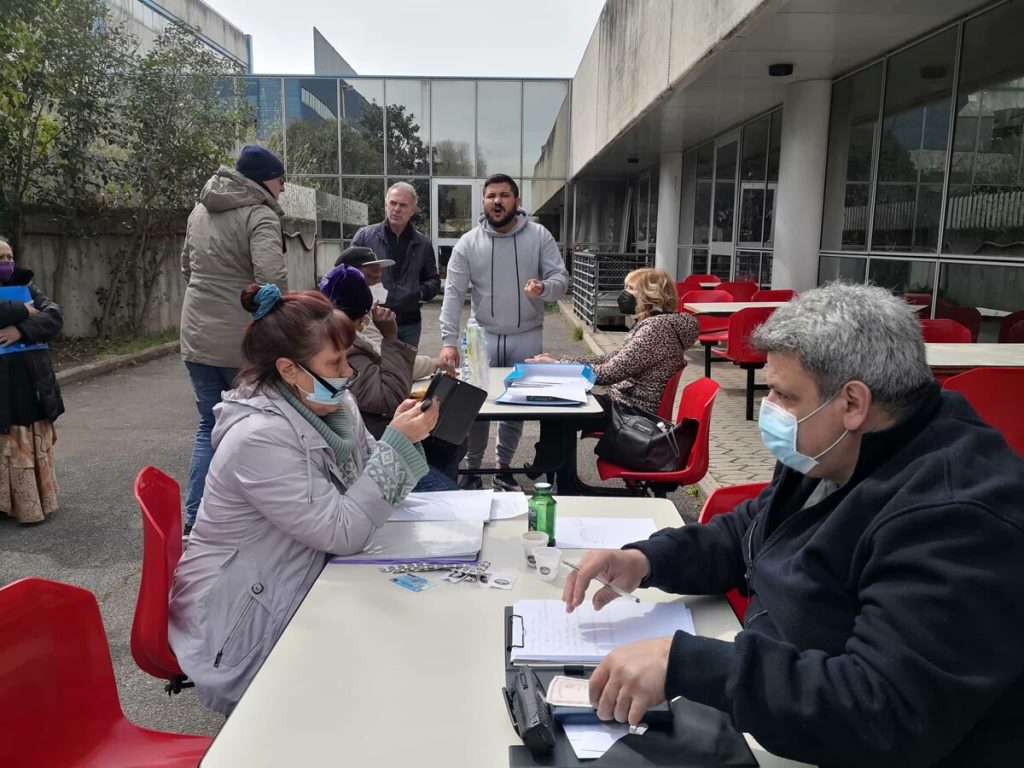 Censita (ancora) l'occupazione di viale Ciamarra. Famiglie in allarme per un possibile sgombero